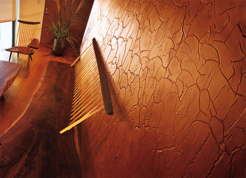 Внутренняя отделка стен дома (декоративная покраска стен), отделка стен ...